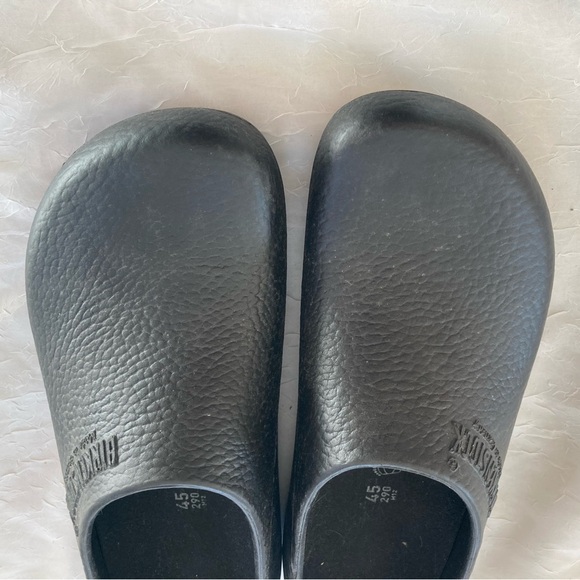 Birkenstock Profi Birki Black Clogs Men’s Size 12 - Picture 2 of 10